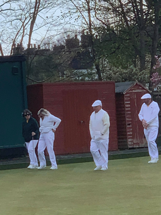 members of the bowls team